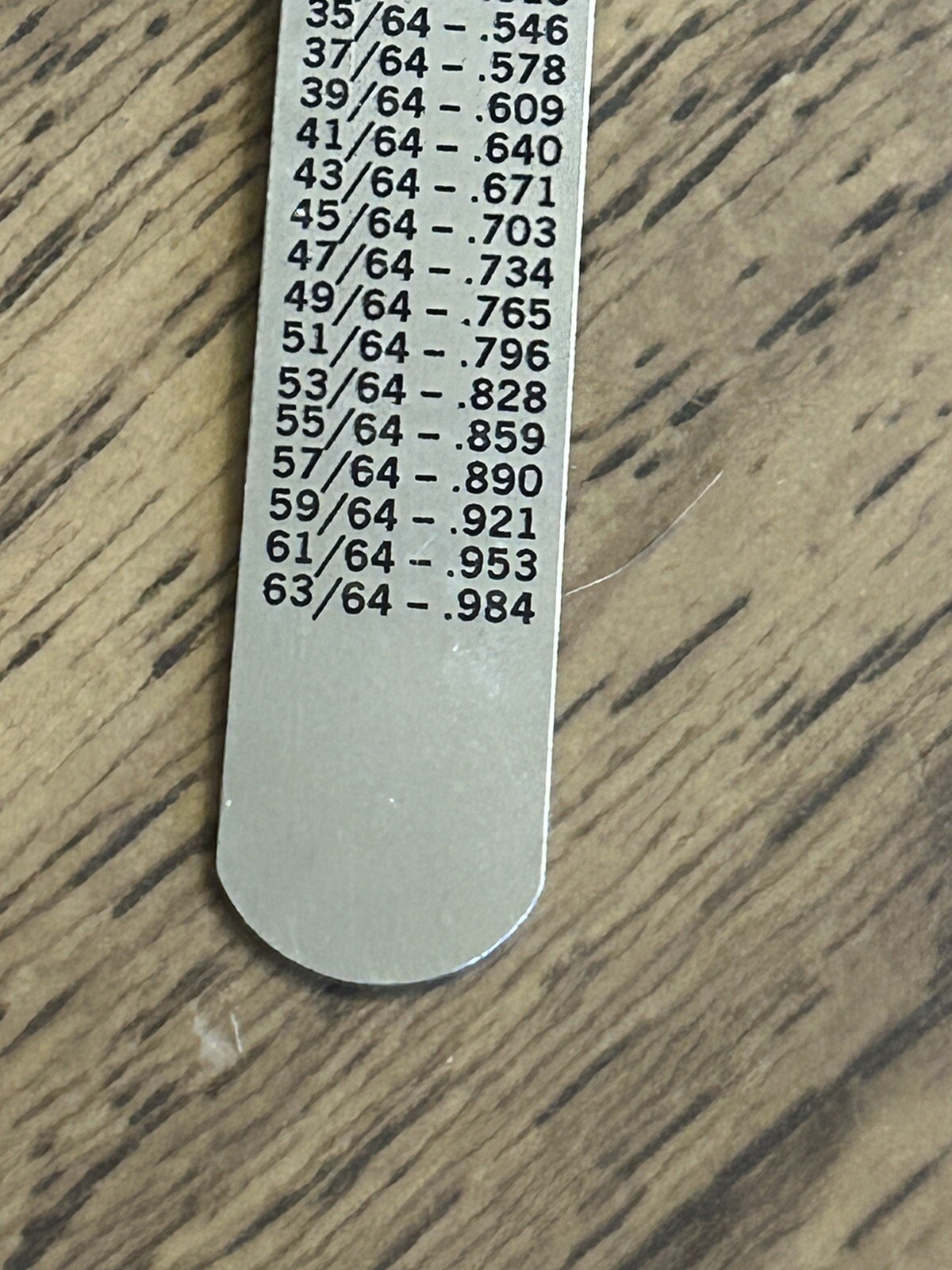 Vintage General No. 300 Stainless Steel Pocket Clip Ruler 6”