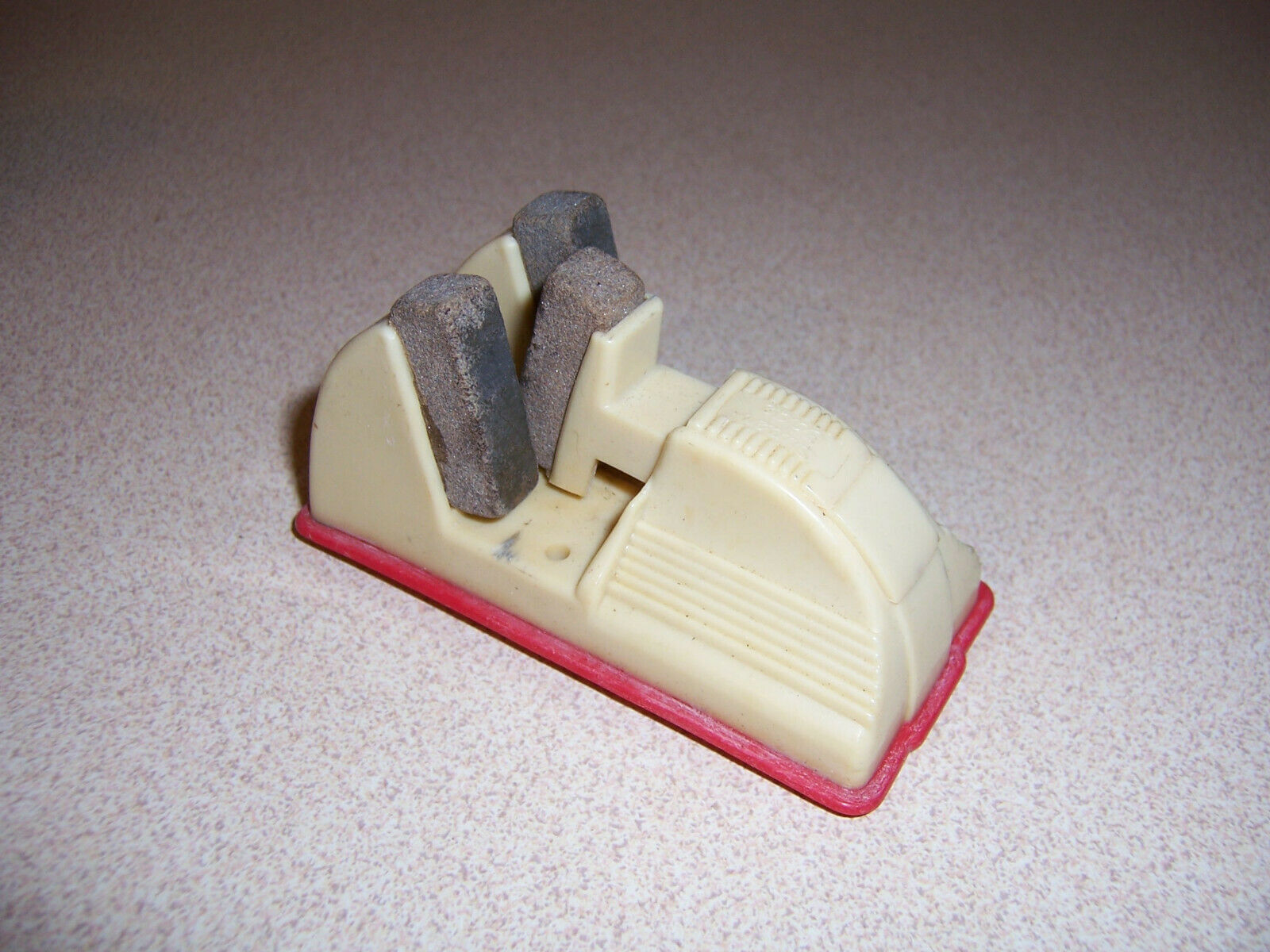 Vintage SUPER EDGE Knife Sharpener Tool - ART DECO