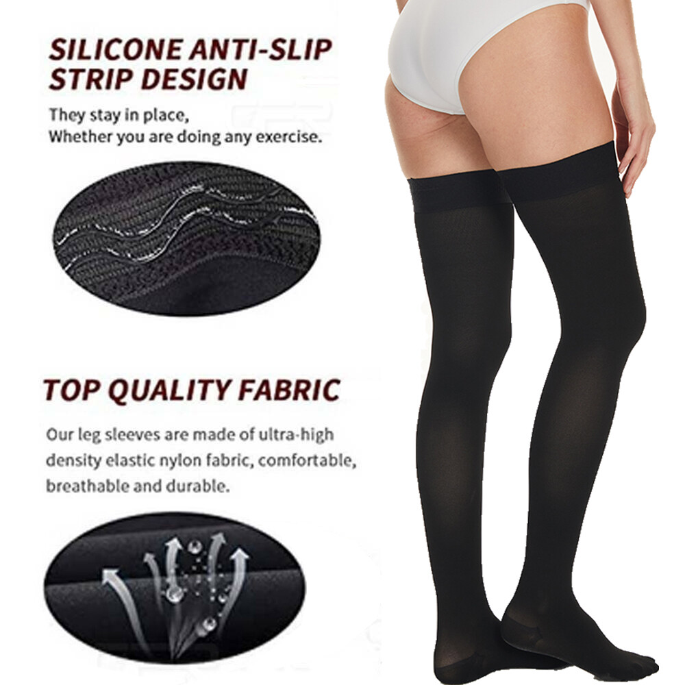 Thigh High Compression Socks 20-30 mmHg Support Stockings Surgical Varicose Pain