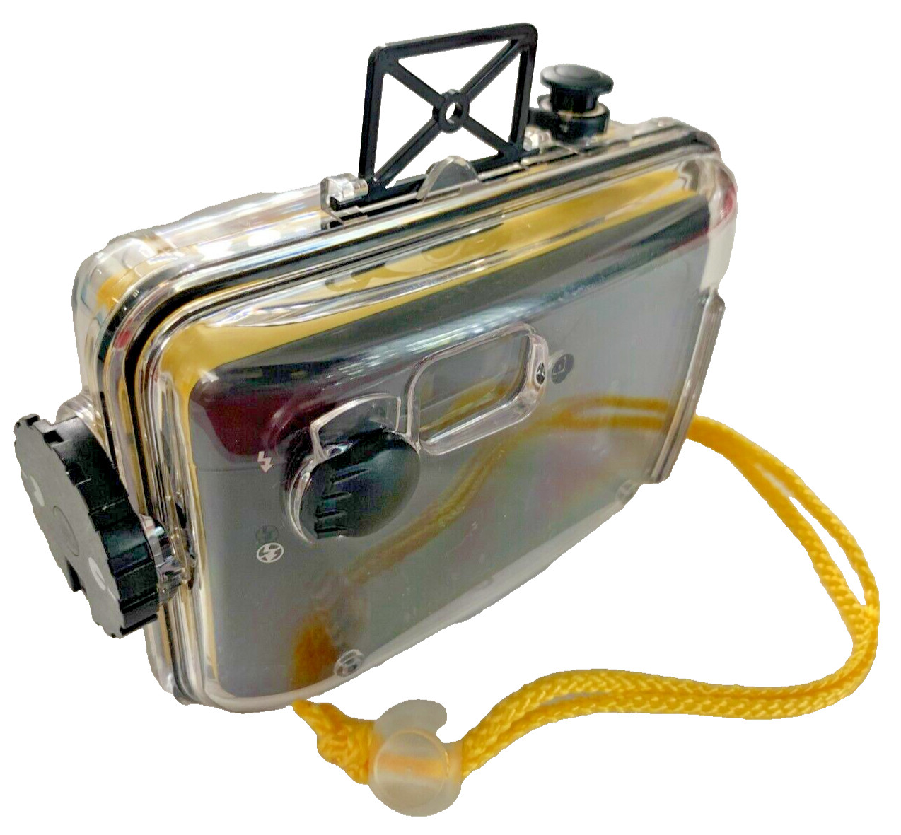 Marine X3 Motorized 35mm Underwater Camera Flash & Lexan 25 meter Hard Case NEW