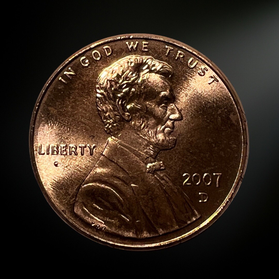 2007-D Lincoln Memorial Penny BU Brilliant Uncirculated Denver Mint