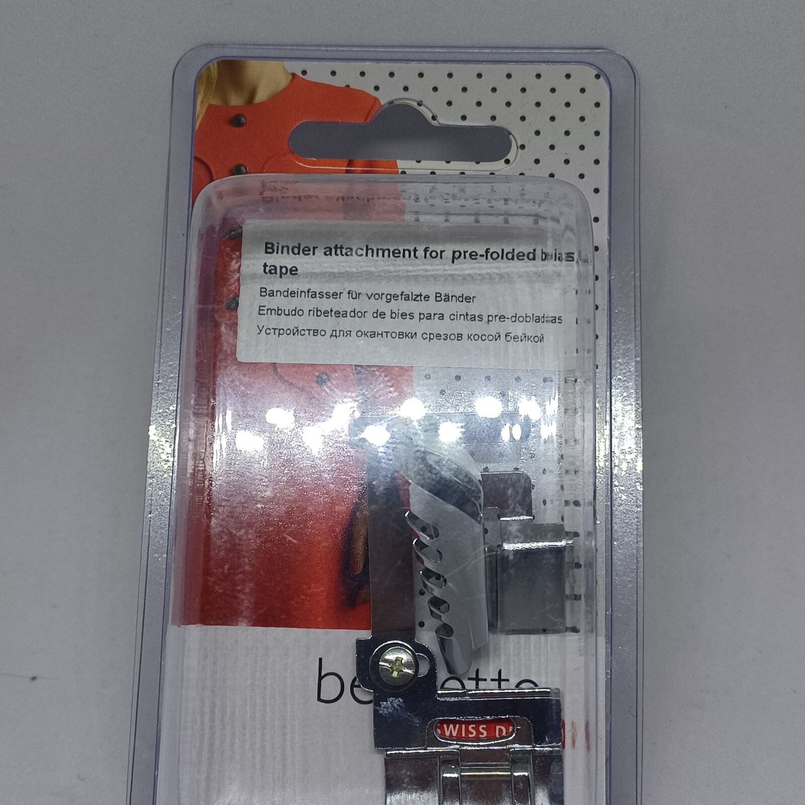 Binder Attachment Fits Bernette B05 Academy, Sew&Go 1