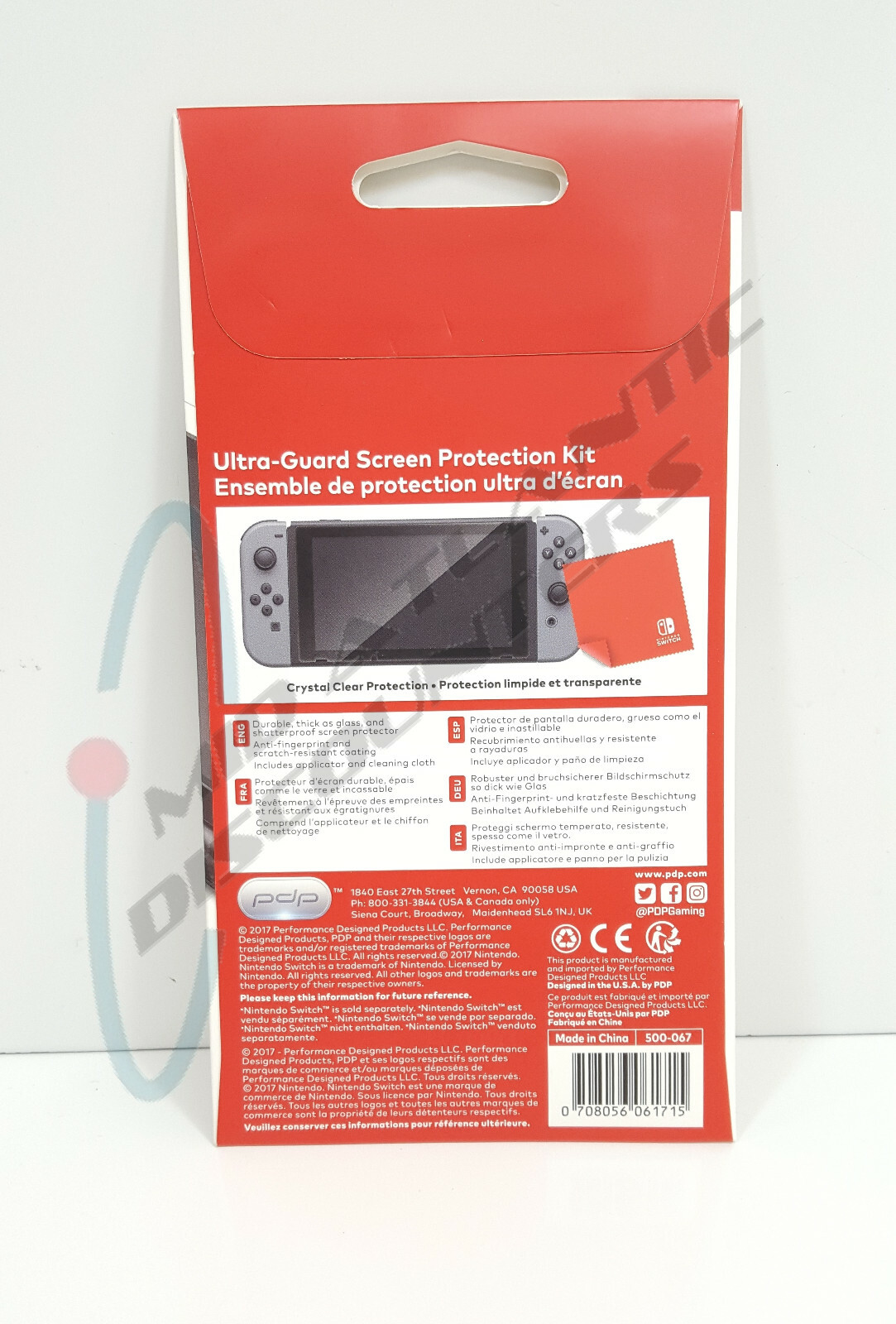 2-Pack PDP Ultra Guard Screen Protector Kits for Nintendo Switch Game Console