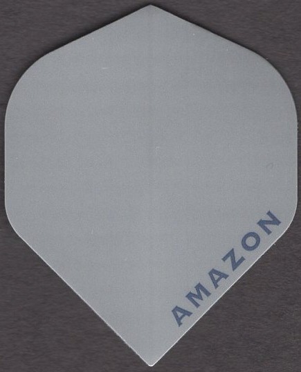 SILVER AMAZON Dart Flights: 3 per set