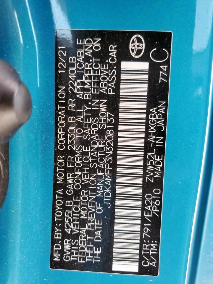 Camera/Projector Radar Unit Pre-crash System Fits 21-22 PRIUS 355795