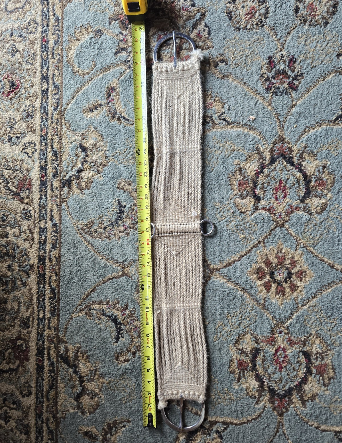 34" Mohair Rope Western Cinch