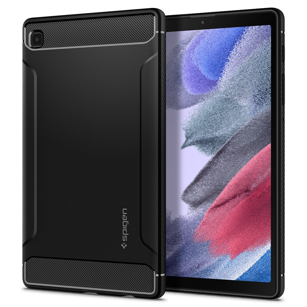 For Galaxy Tab A7 Lite | Spigen Rugged Armor Case Slim Protective Cover