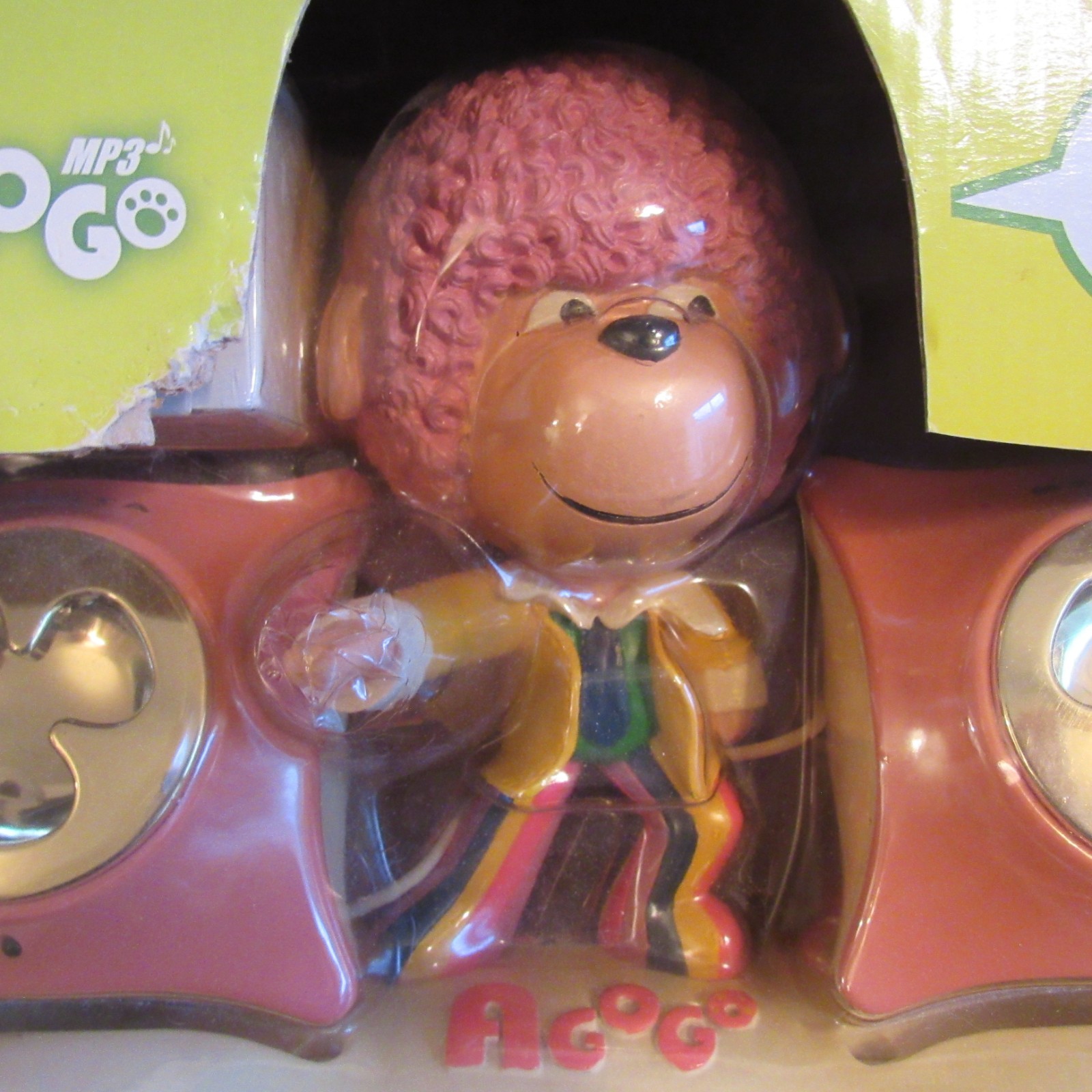 Vtg Besta Mr. A Go Go MP3 Capable Toy Speaker System Packaging Untested