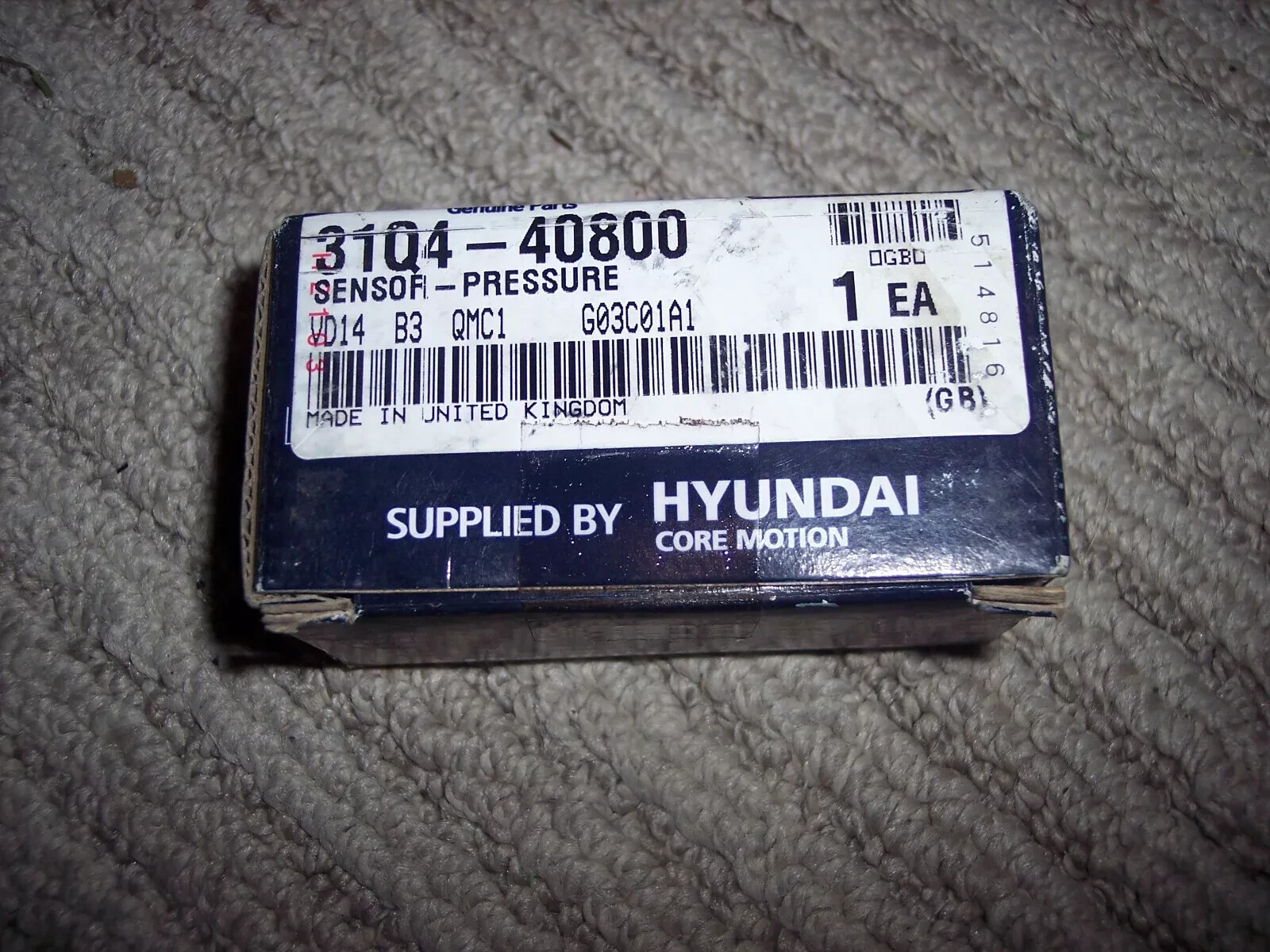 Hyundai Construction Equip. 31Q4-40800 Sensor Pressure  NEW OLD STOCK