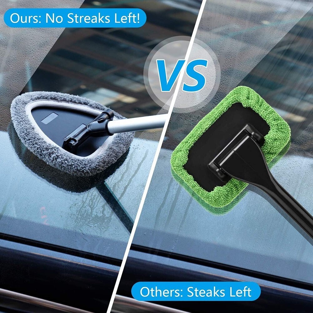 Efficient Car Cleaning Kit Washable for PADS Wiper for Window Windshield