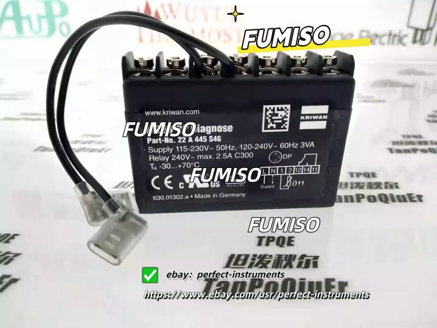 1pcs KRIWAN INT69-2 Diagnose 22A445S46 compressor protection module#per
