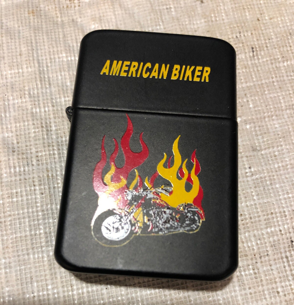 Windproof American Biker Lighter Unused
