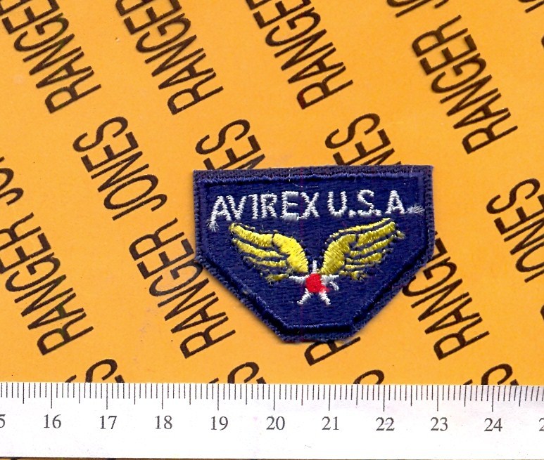 USAF Air Force AVIREX U.S.A 1 inch patch