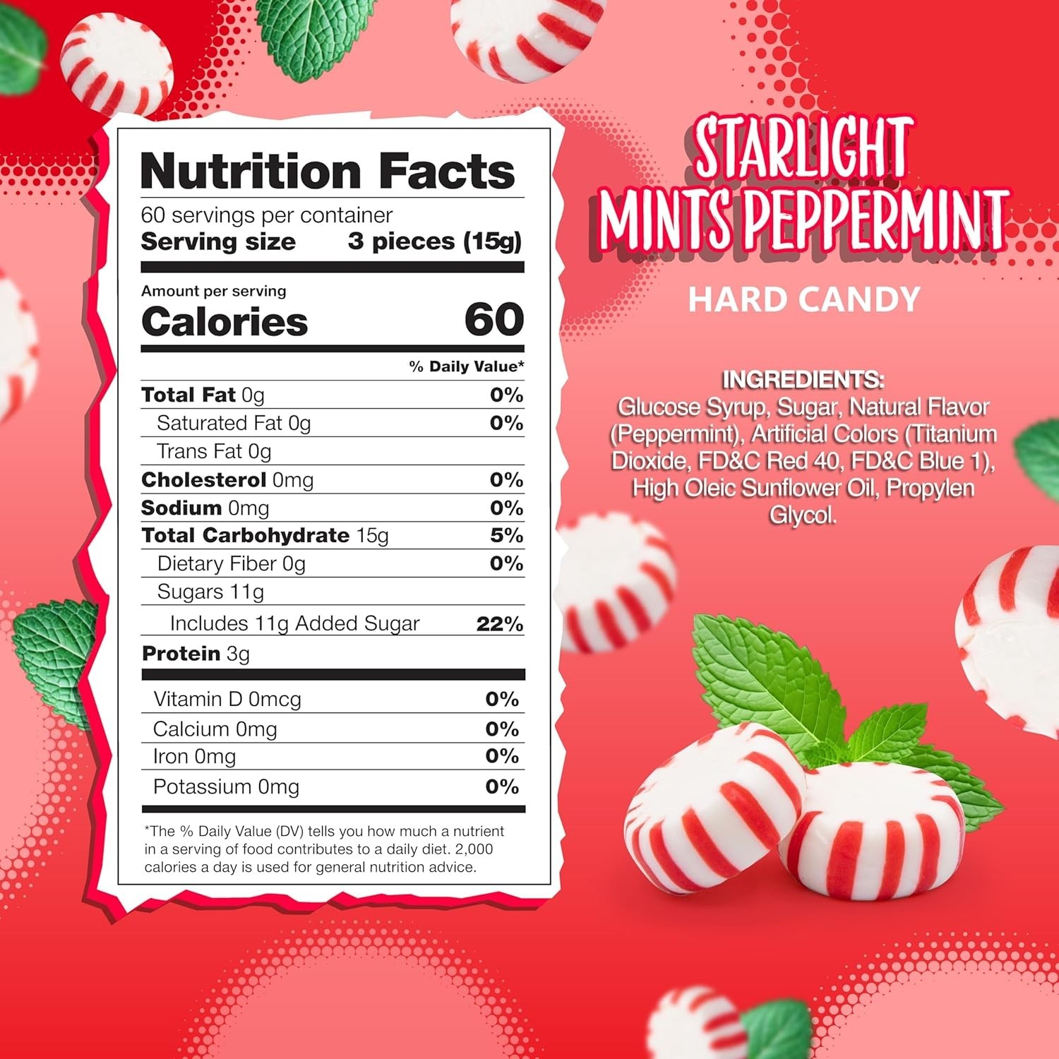 Starlight Mints Peppermint Hard Candy | Individually Wrapped Mints | ON SALE!