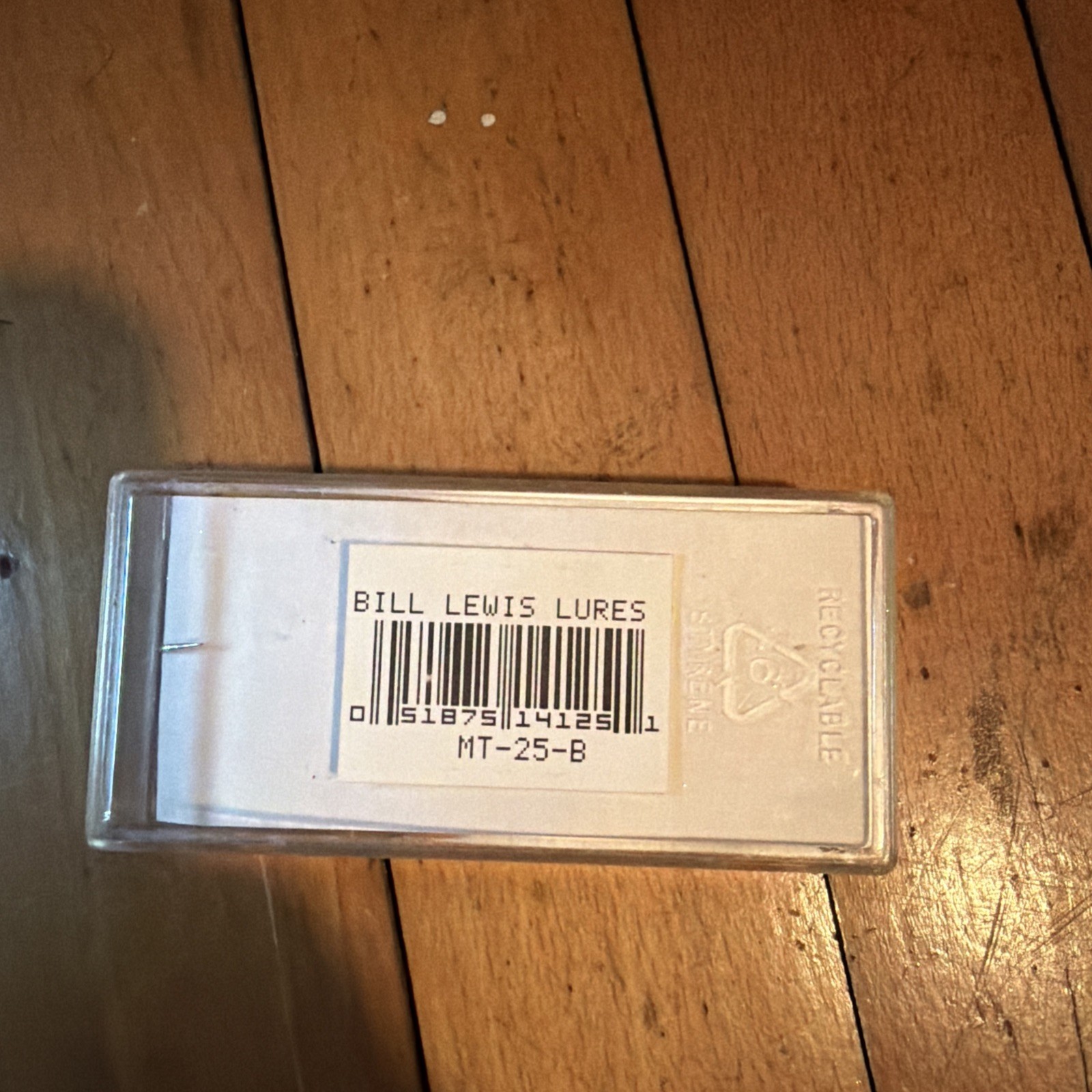 SEALED IN CASE- BLUE CHROME Bill Lewis Rat-L-Trap Mini-Trap fishing lure 1/4 OZ