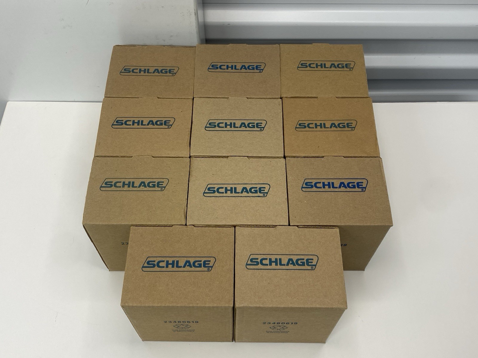 LOT OF 11 SCHLAGE MT2-GRY CARD READERS