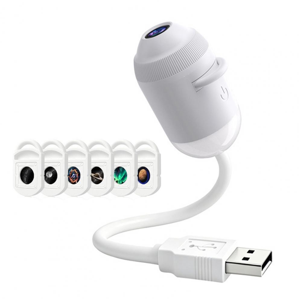 Hd Smart Dynamic 5d Holographic Night Light Projector, 2 In 1 Galaxy Night Light