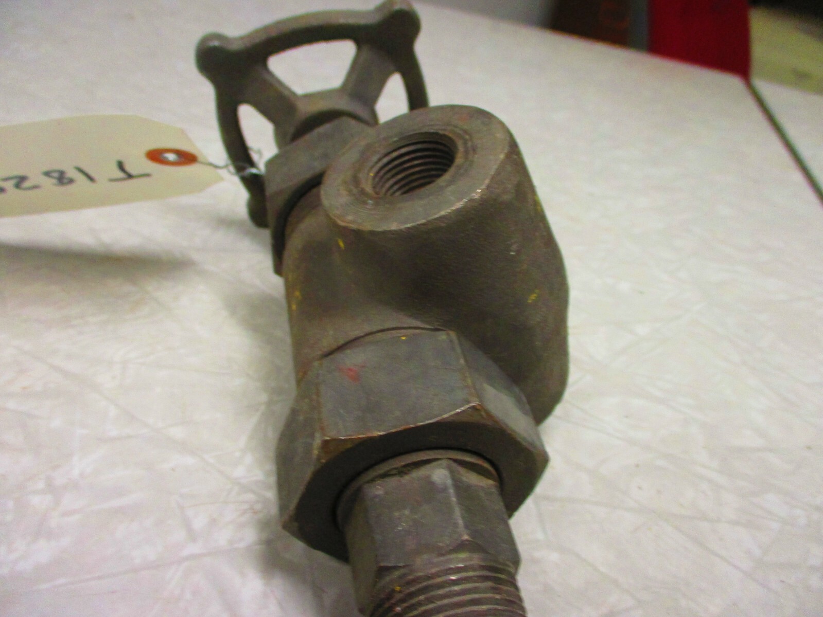 JERGUSON 146 Liquid Level Offset Gauge Valve | 3/4 MNPT x 3/4 FNPT x 1/2 FNPT