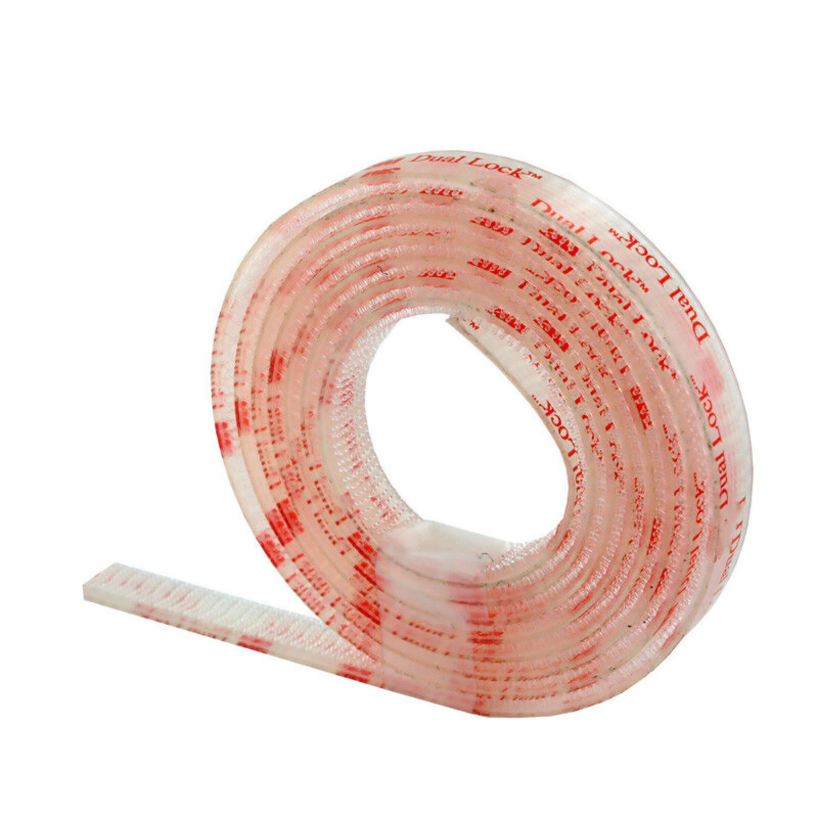 1 Roll 3M SJ3560 Dual Lock Tape Clear VHB Reclosable Fastener Duty Adhesive E
