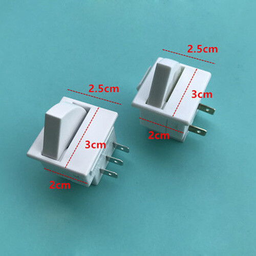 2/3Pins New Refrigerator Door Light Switch 5E4 20T65 For Haier Hisense Fridge