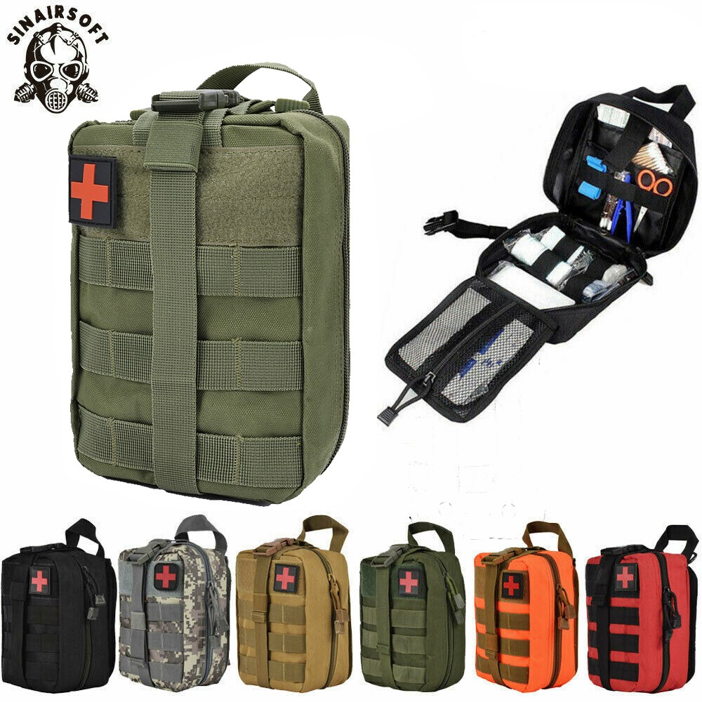 Tactical MOLLE Rip Away EMT IFAK Medical Pouch First Aid Kit Utility Bag US Send