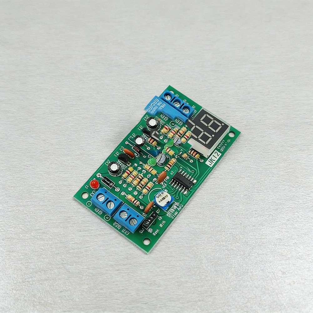 12V Time Delay Relay Real-time Countdown Display Lighting Delay Control