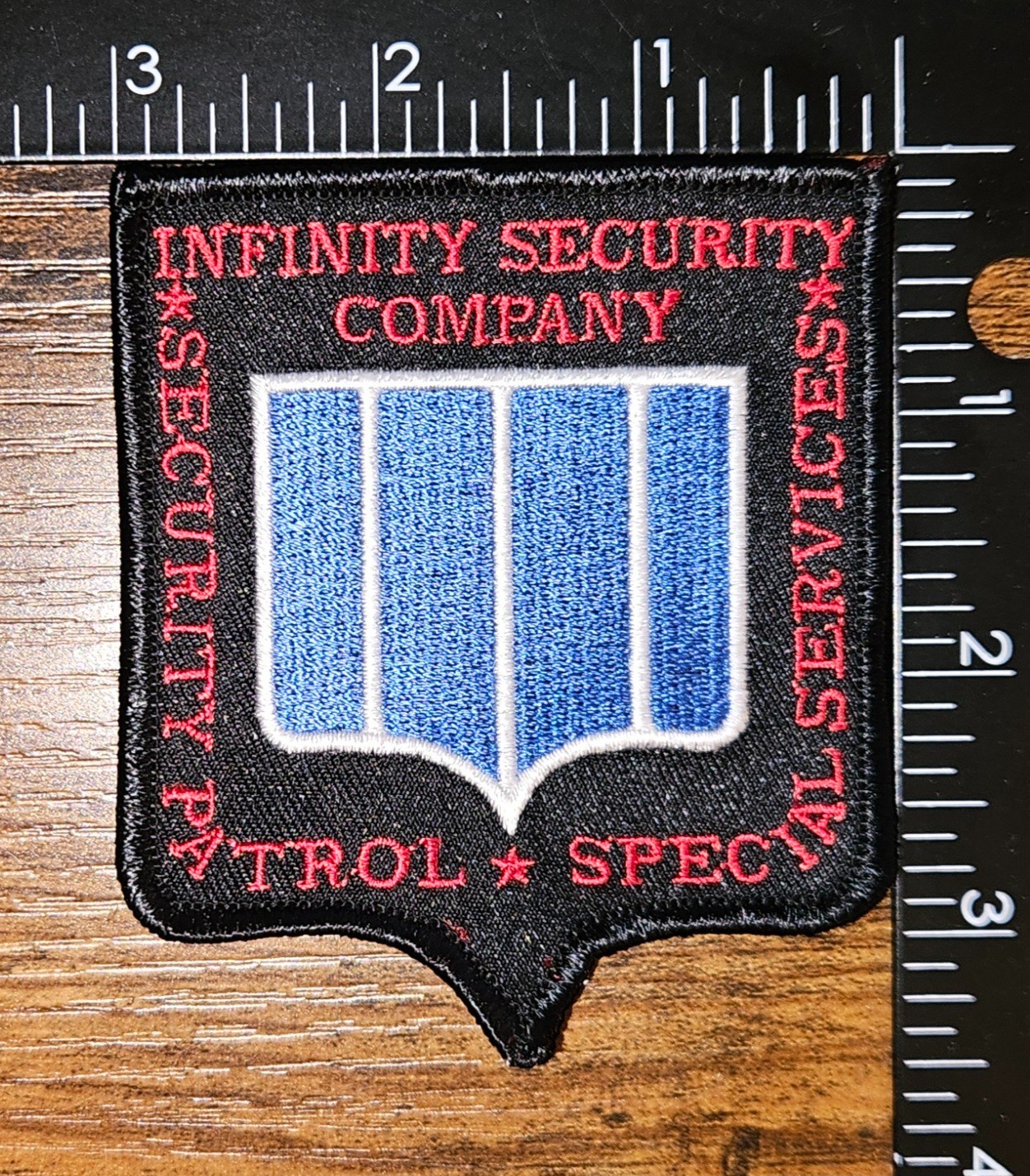 Infinity Security Company Security Patrol Special Service Patch
