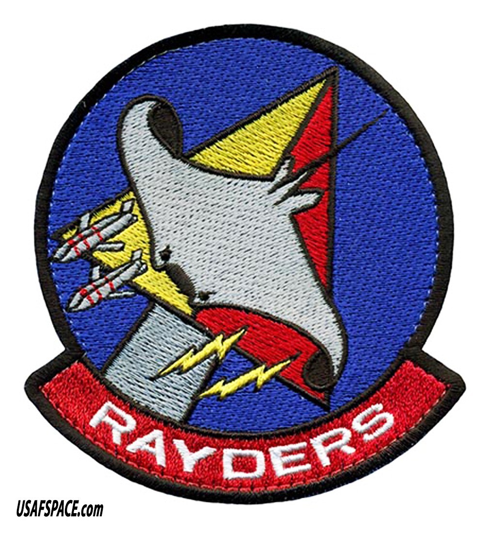 AIR FORCE OPERATIONAL TEST AND EVALUATION CENTER-DETACHMENT 2-RAYDERS-USAF PATCH