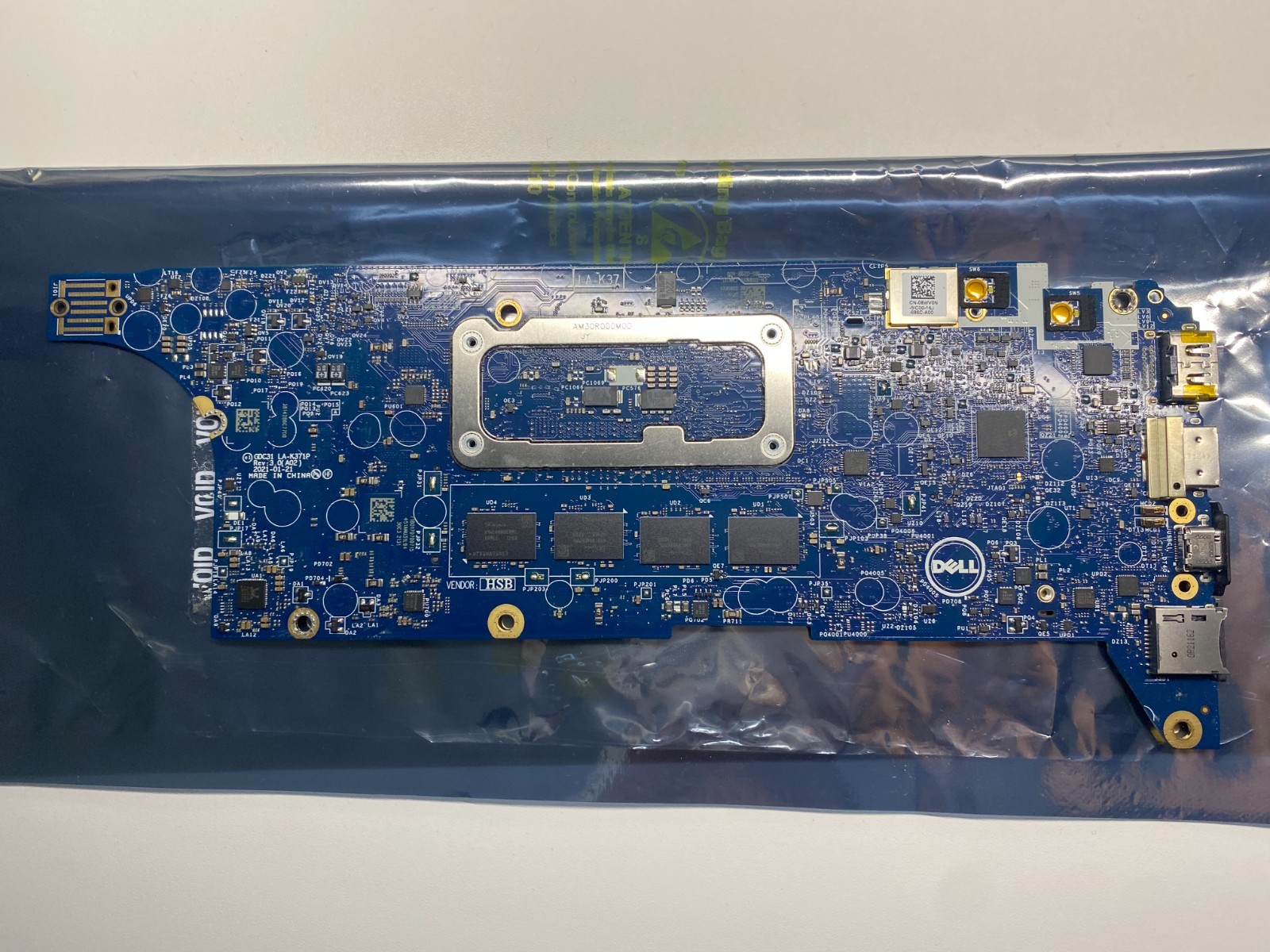 Dell Latitude 14” 7420 Intel i5-1145G7 2.6GHz 16GB Motherboard 08WV0N 8WV0N