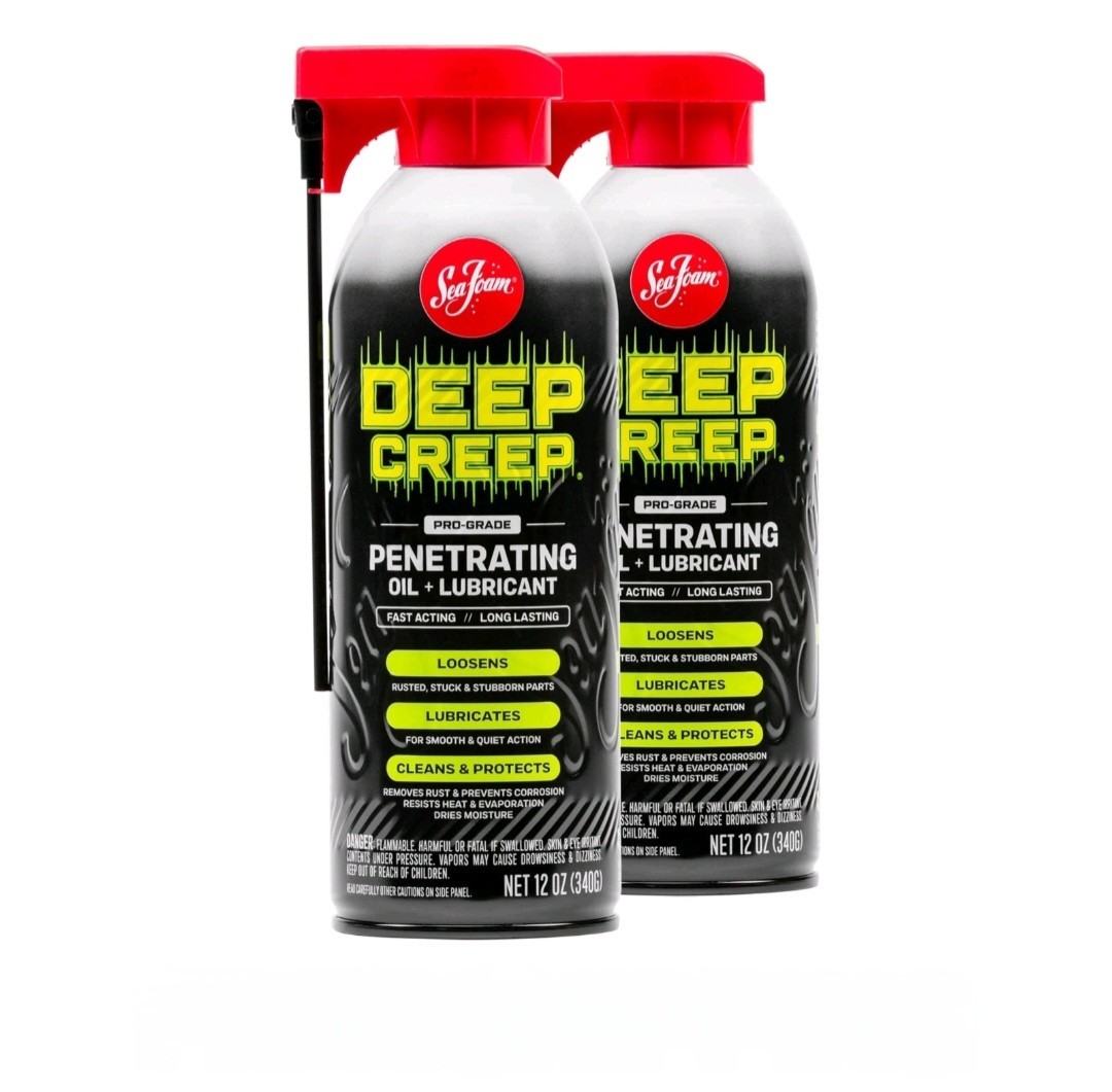 Sea Foam DC-14 Deep Creep Penetrating Oil & Lubricant, 12 oz X 2 Made In USA