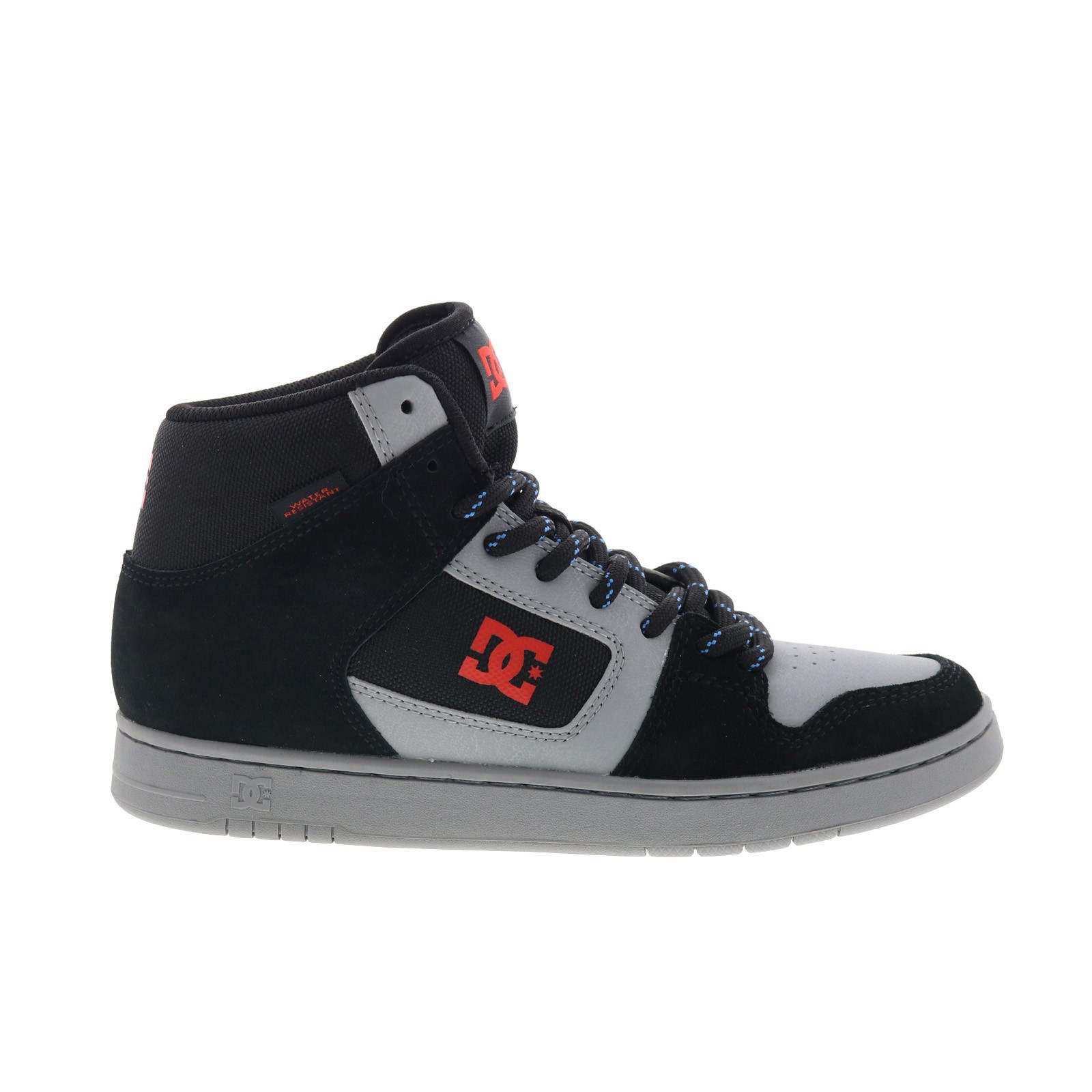 DC Manteca 4 HI Water Resistant Mens Gray Skate Inspired Sneakers Shoes 8.5