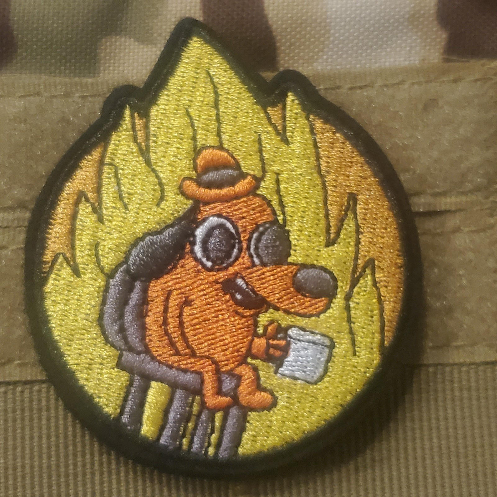 IM FINE Tactical Morale Patch Hook and Loop