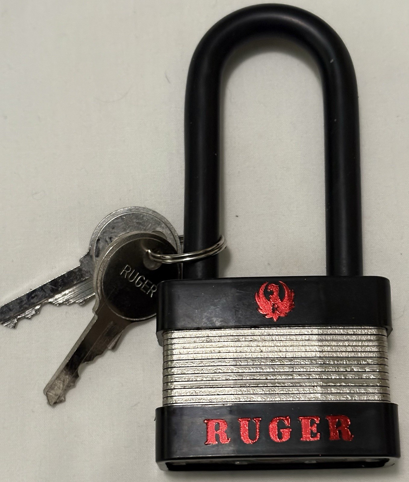 Ruger Gun Lock Set Padlock & 2 Keys New MPN 5025 A