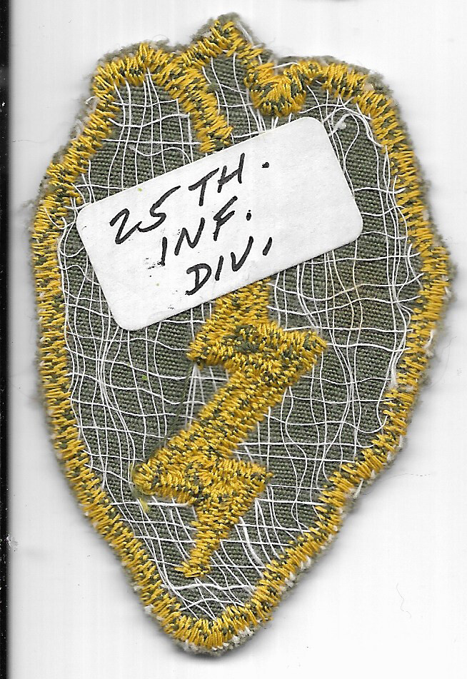 Vn Made 25th Division Patch
