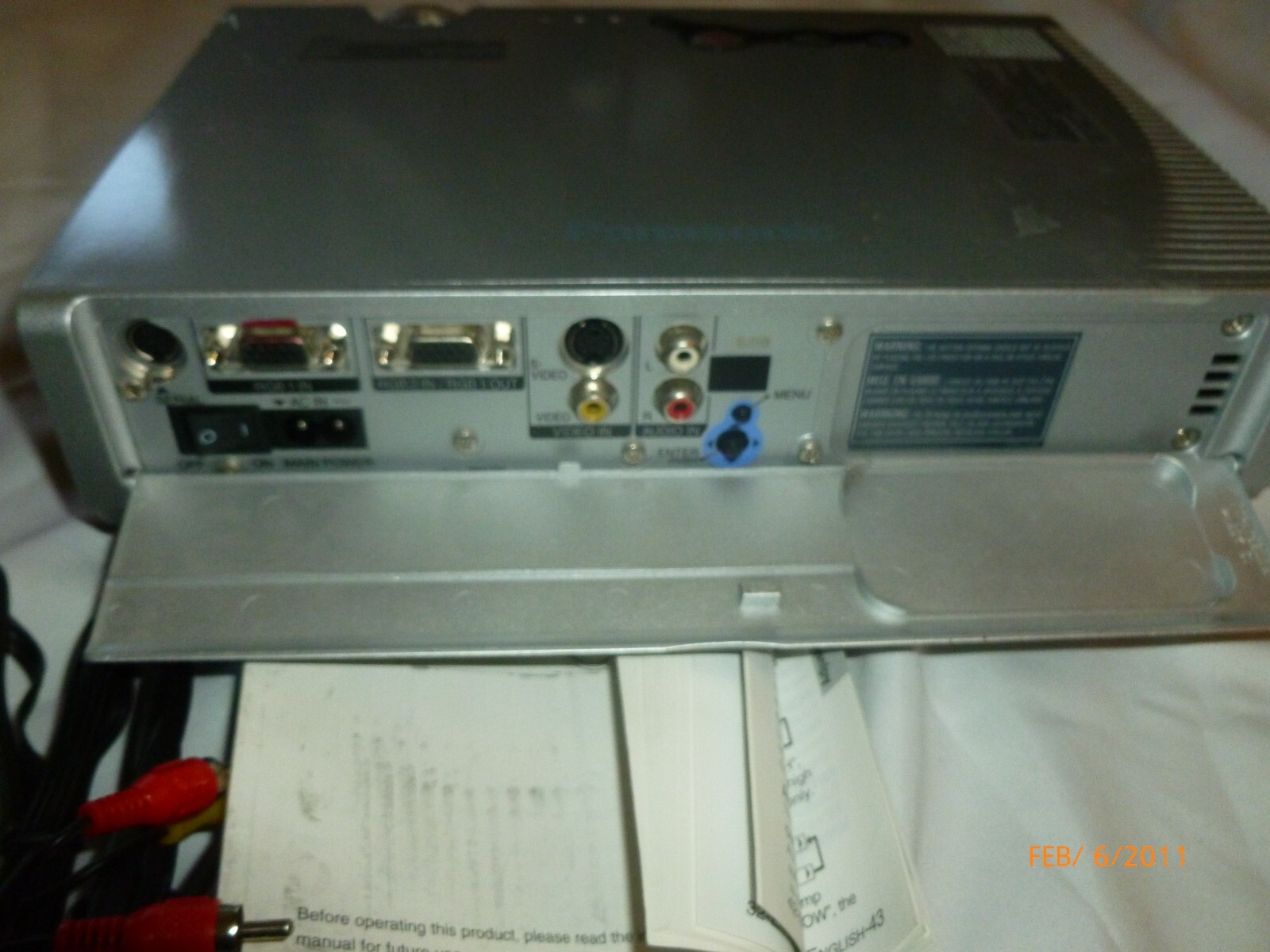 Panasonic LCD Projector PT-LC76U tested
