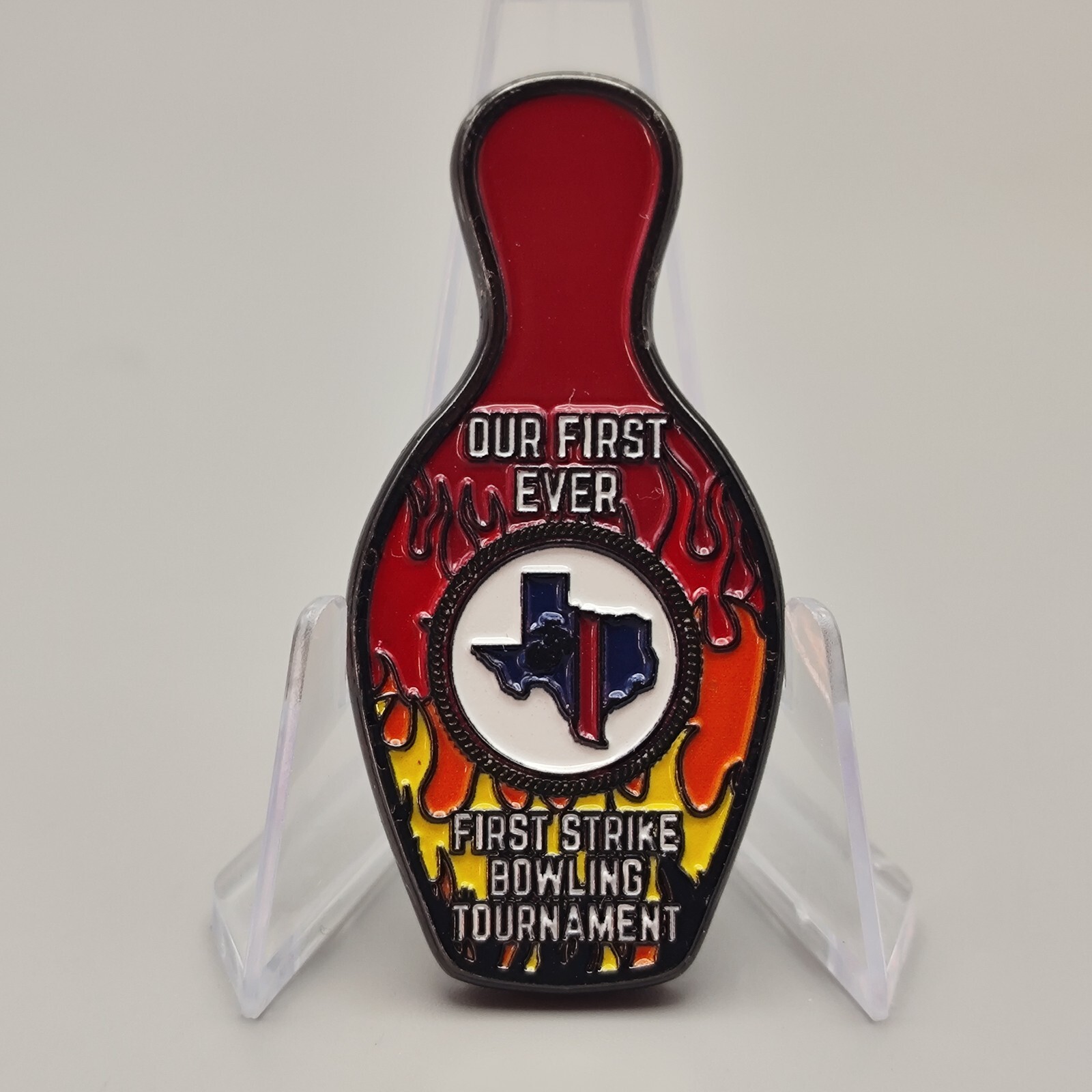 First Strike Bowling Tournament Challenge Coin