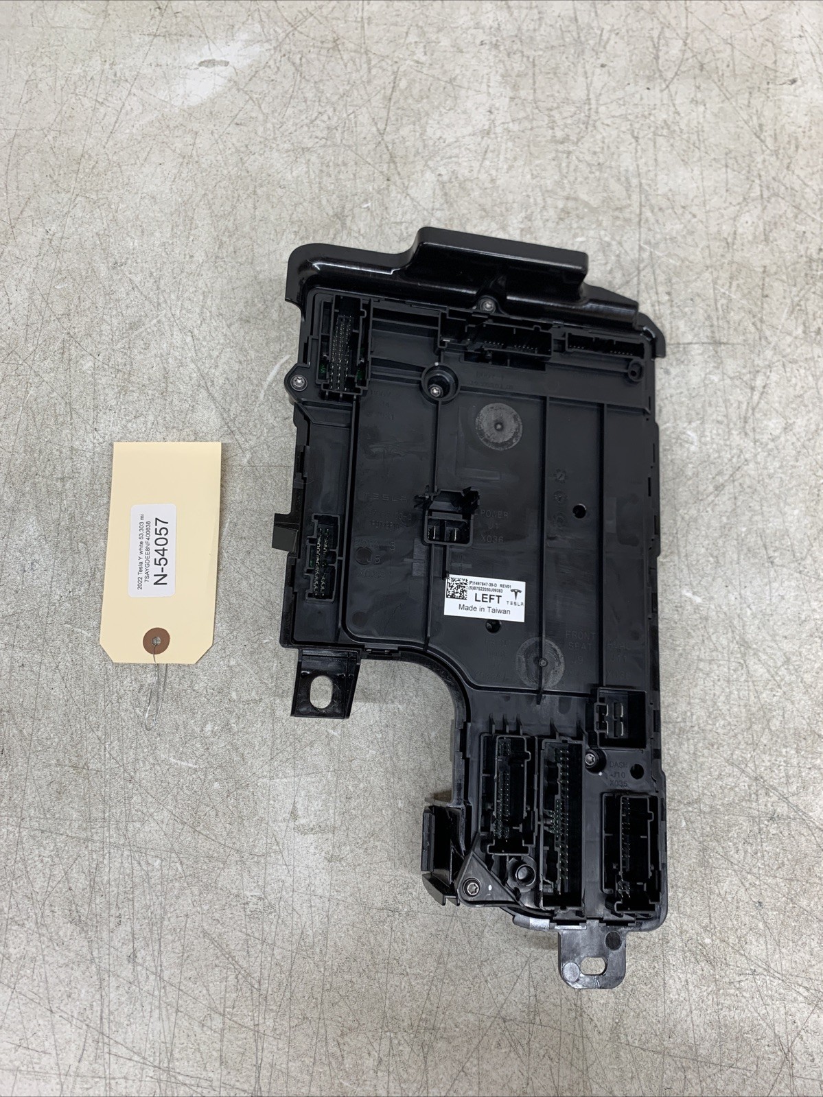 Tesla Model Y Front left low voltage body controller OEM 1497847-39-D 54057 B93