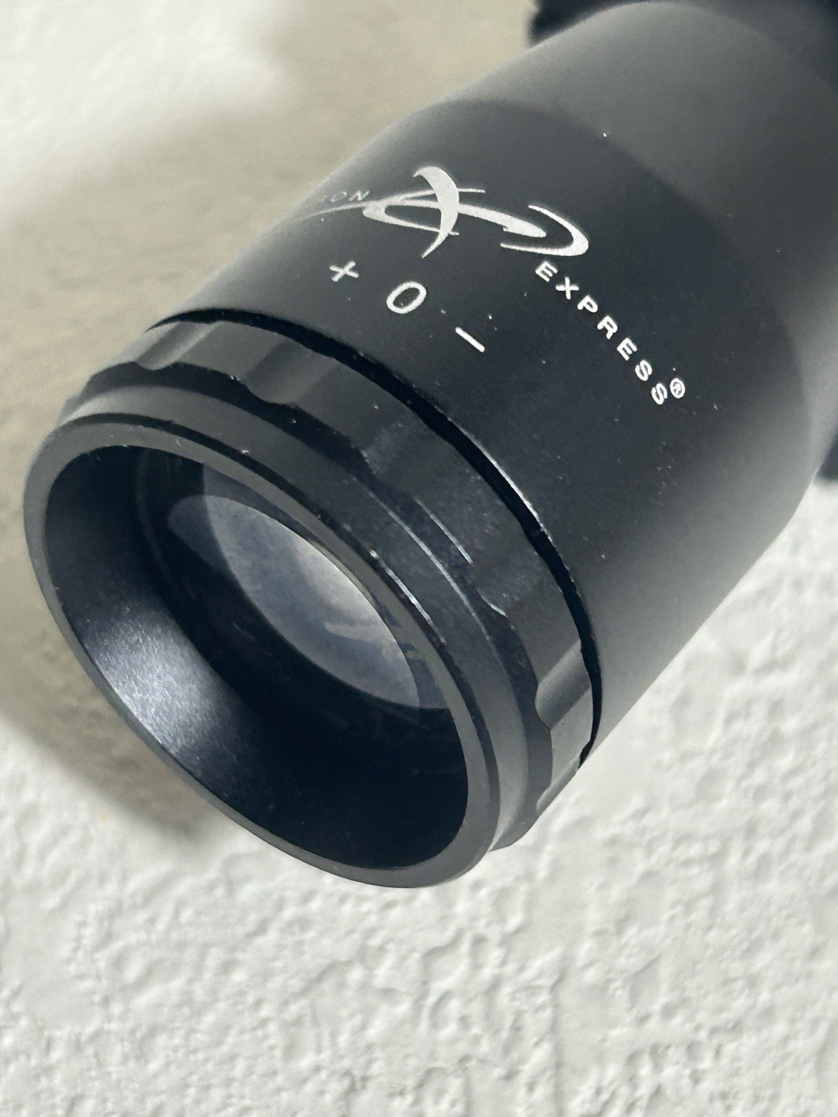 Carbon Express Crossbow Scope with cover and rings