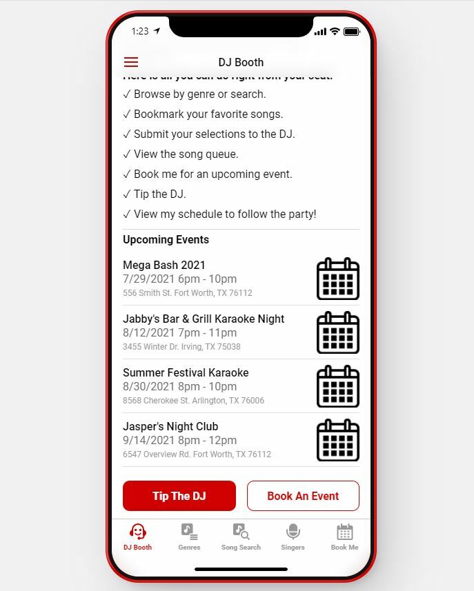 Mobile App for Karaoke DJ Business - 100 Beta Testers Needed