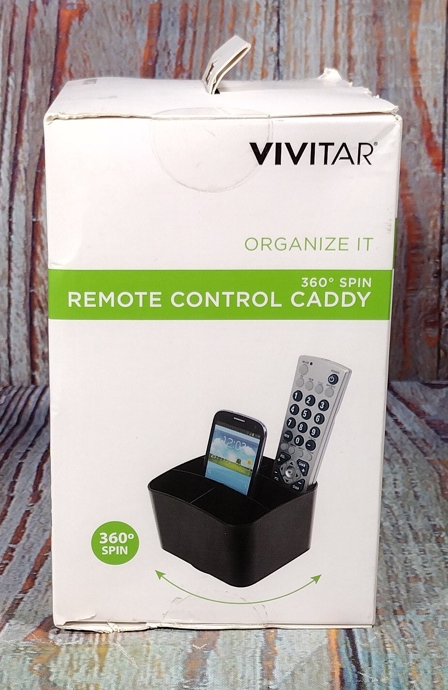 Vivitar 360° Spin Remote Control Caddy Organizer