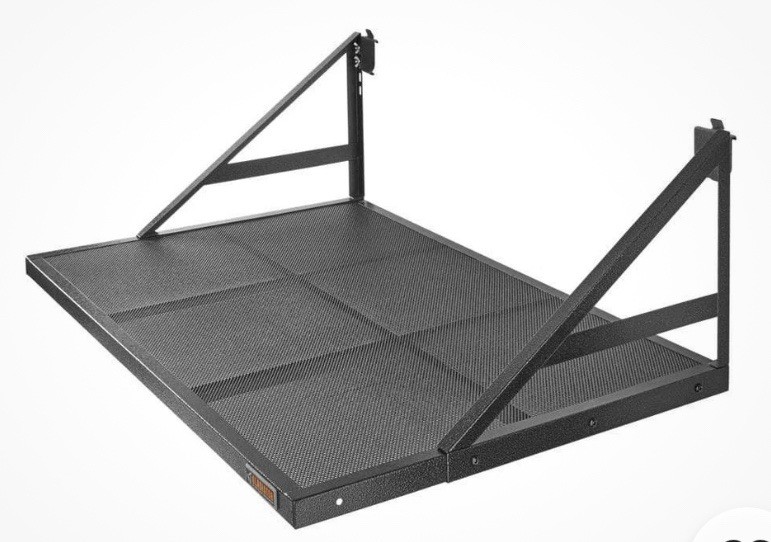 Gladiator Wall Mounted Shelve 45"Wx30"Dx16"H Steel Garage Shelf+Support Brackets