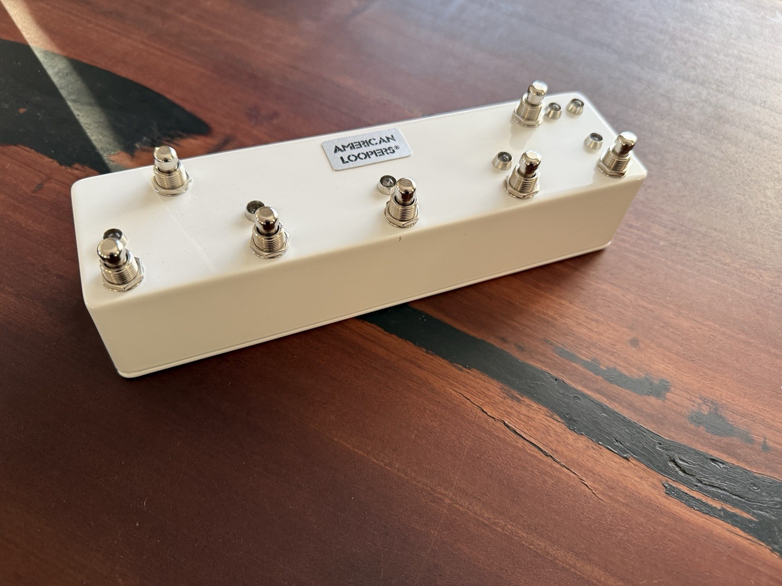 American Loopers 5 Channel True Bypass Fx Loop Es5 Switchboard Like New In Box