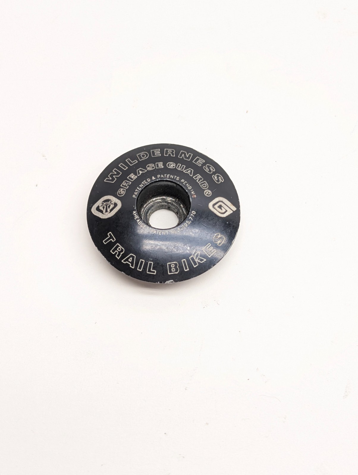 WTB Wilderness Trail Bikes Bicycle Headset Top Cap 1 1/8" Black Stem Cap Bike