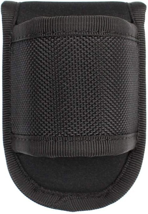 Flashlight Holster for Duty Belt, Open Top D Cell Compact Light Holder Case, Nyl