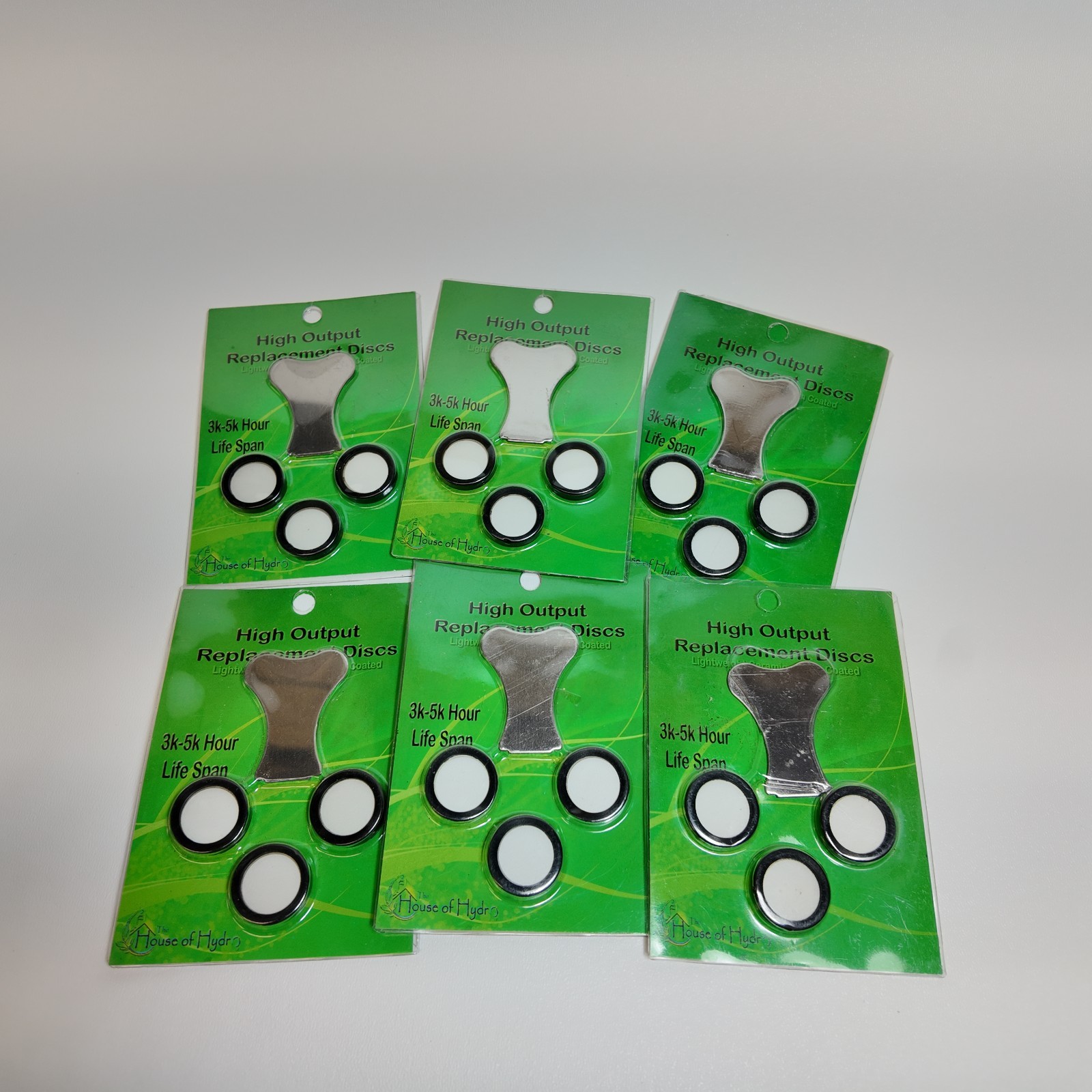 House of Hydro 20mm Mist Maker Replacement Discs Lot of 6 Packs (18 Discs) NEW