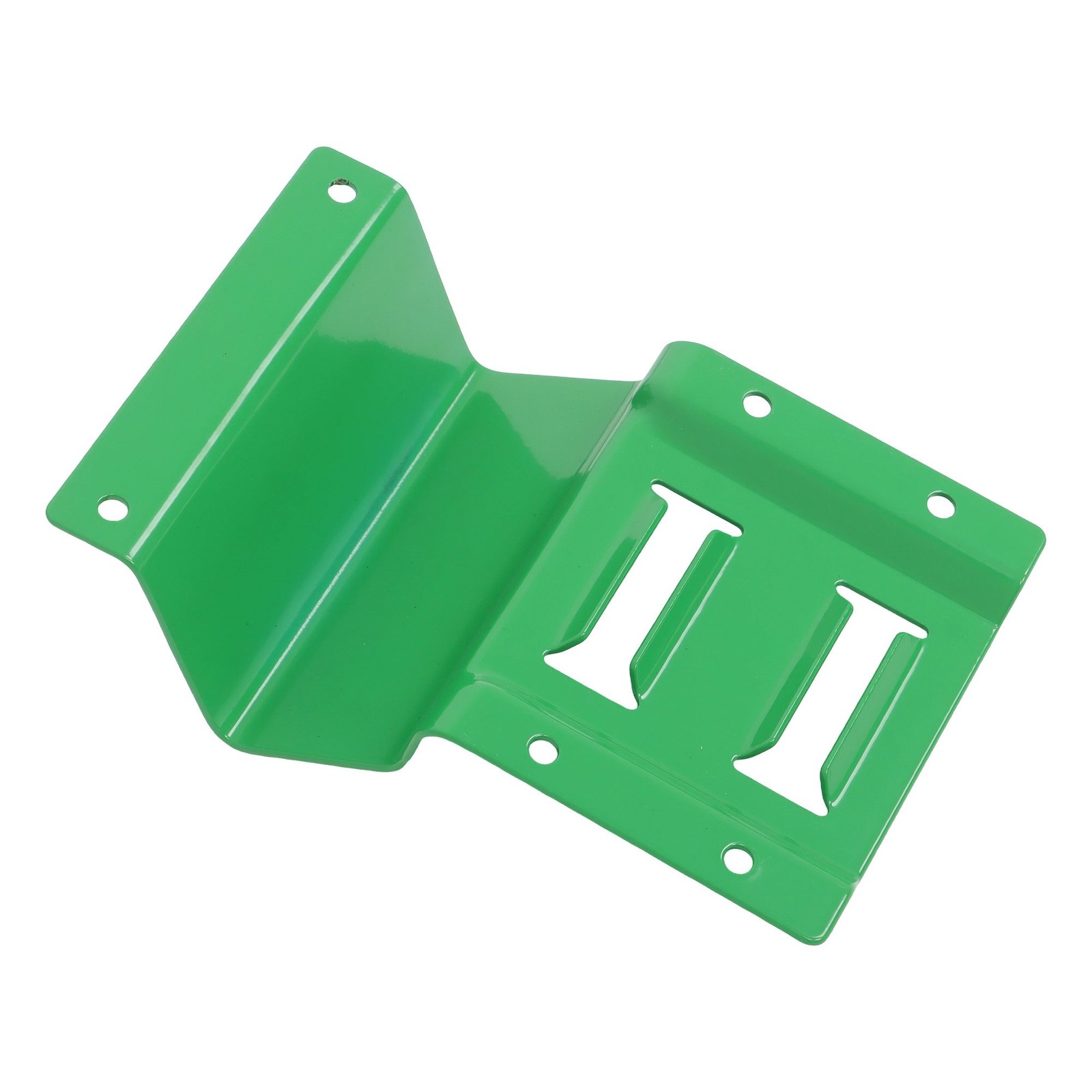 Green Wheel Chock Tie Down E Track Towing System Trailer For ATV UTV Heavy Duty