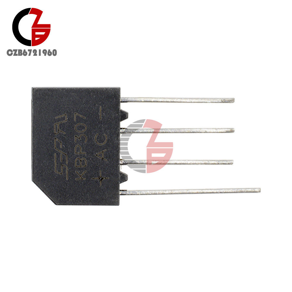 20PCS 3A/700V KBP307 Rectifier Flat bridge Bridge Rectifier