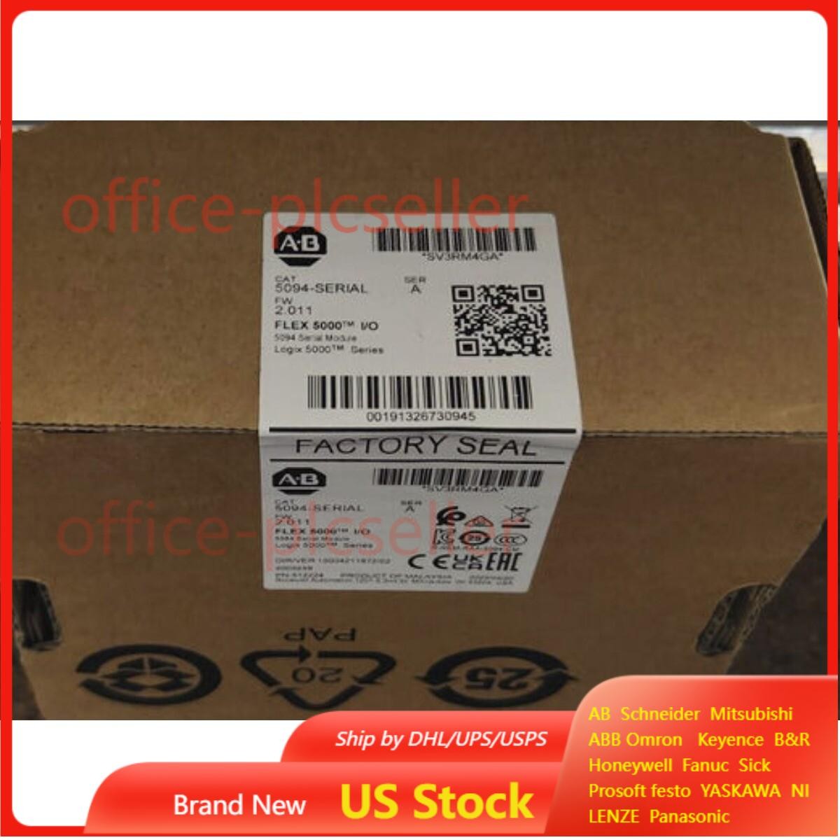 AB 5094-SERIAL New Factory Sealed FLEX 5000 I/O Modules 5094SERIAL US Free Tax