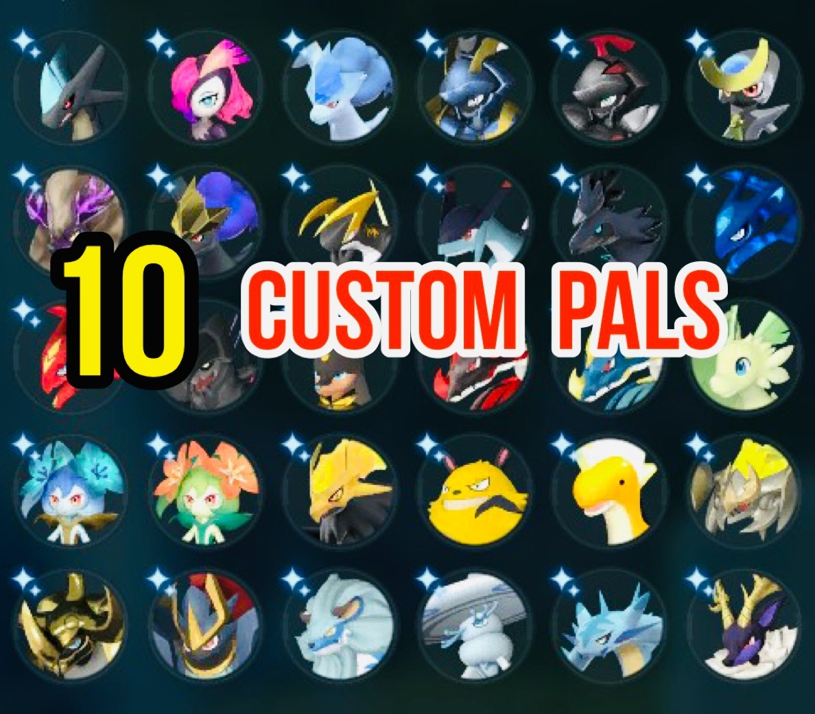 Palworld 10 - 50 Perfect Modded / Normal Custom Pals Request XBOX ONE X/S PS5 PC