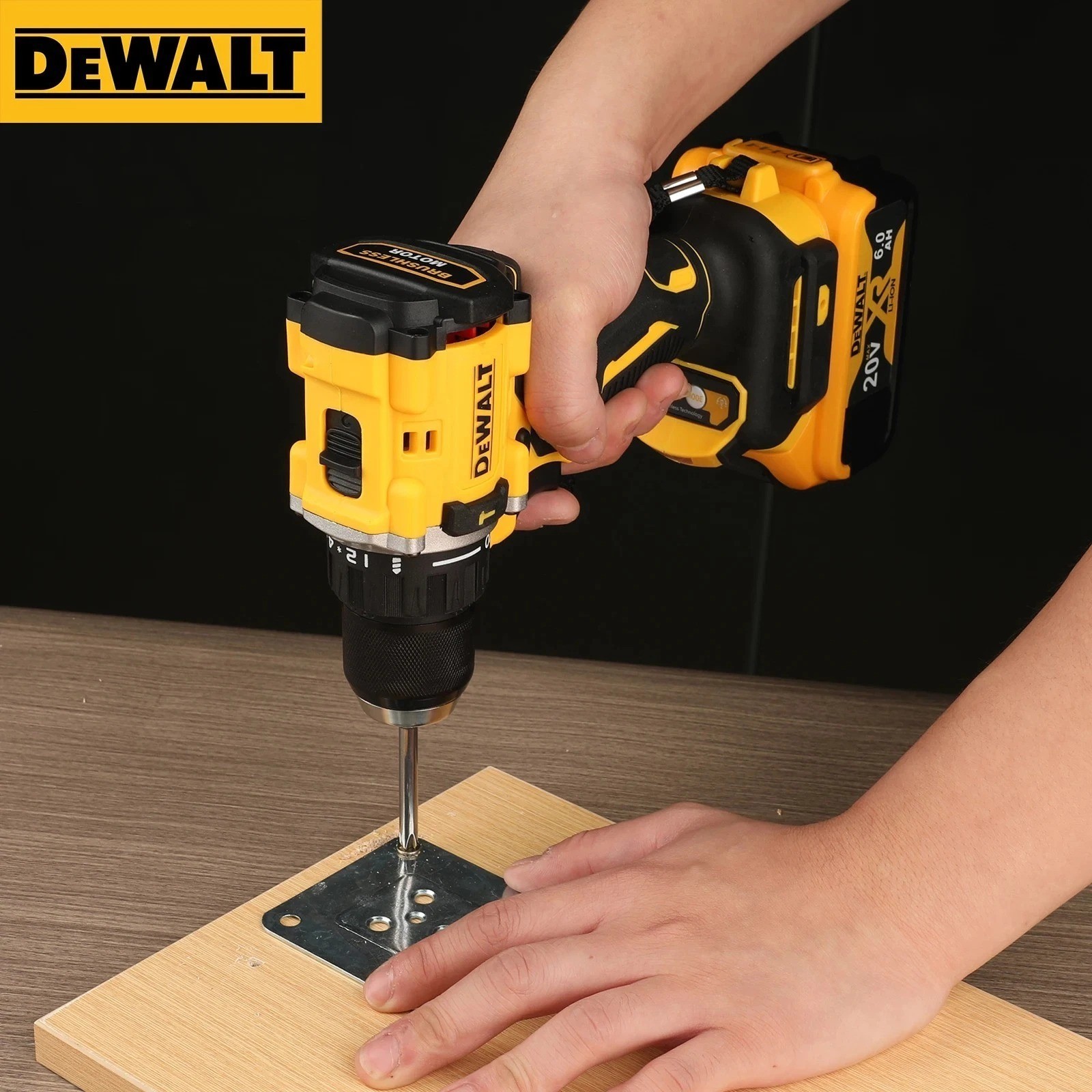 DEWALT DCD805 20V Brushless Cordless Impact Drill Tool Kit